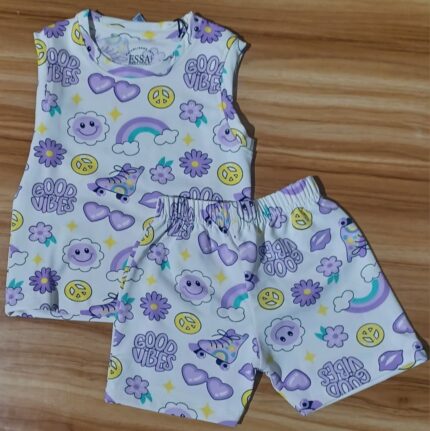 Kids T Shirt and Shorts co-ord set